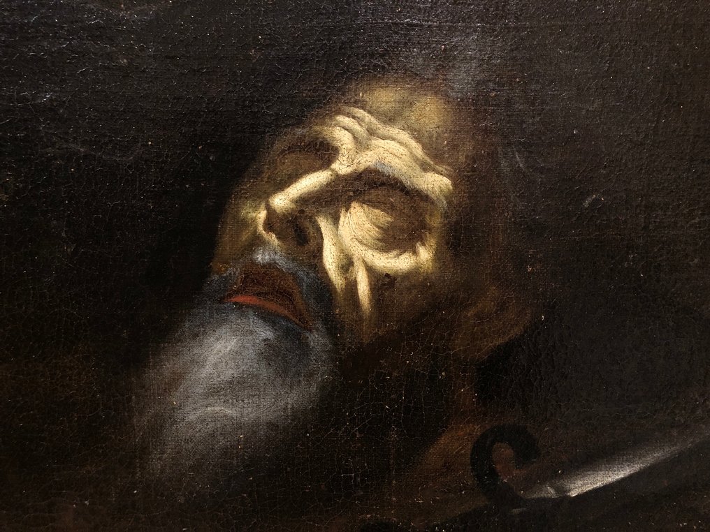 Southern spanish school (c. 1700) - The severed head of Saint Peter #3.2