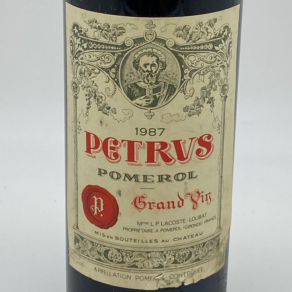 1987 Petrus - Πομερόλ - 1 Î¦Î¹Î¬Î»Î· (0,75L) #1.0