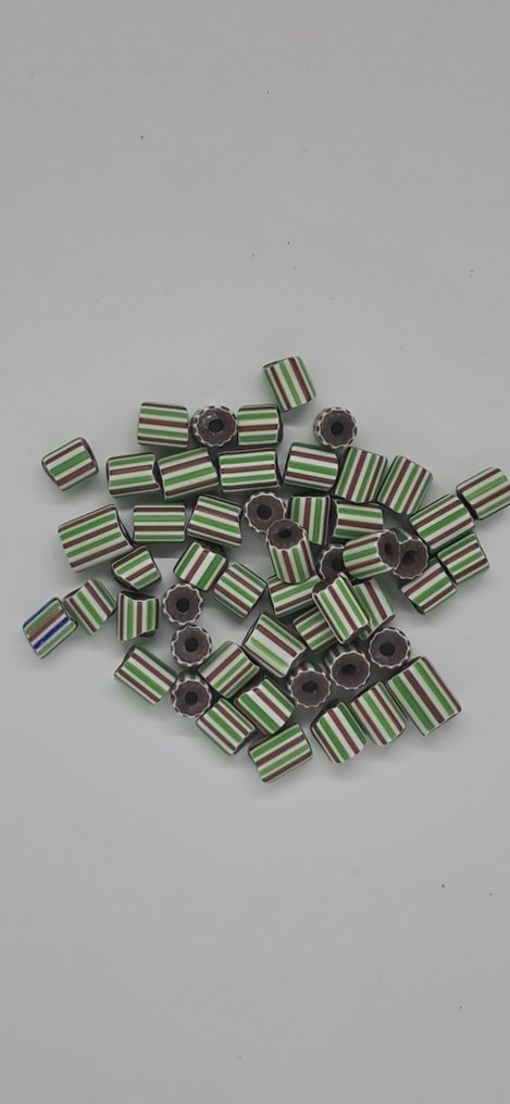 50 perle rosetta rigate (Fără preț de rezervă) #3.2