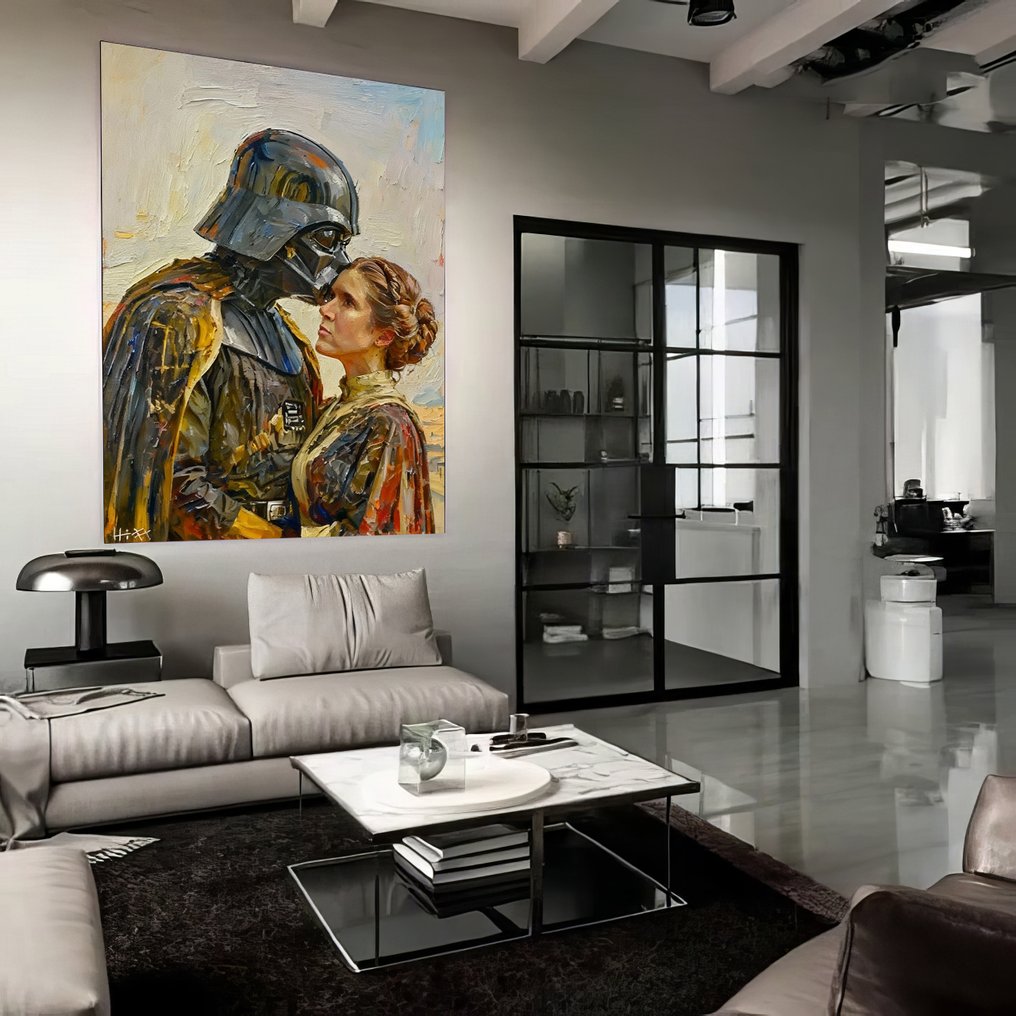 Jacob Hitt - does Darth Vader and Leia w/COA XXL #1.0