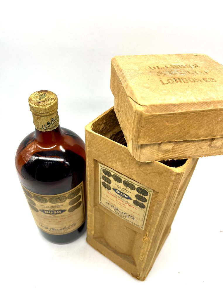 W.J. Bush Essence for Whisky B. C. 24  - b. Anni 1920 - 1 Litre #1.0