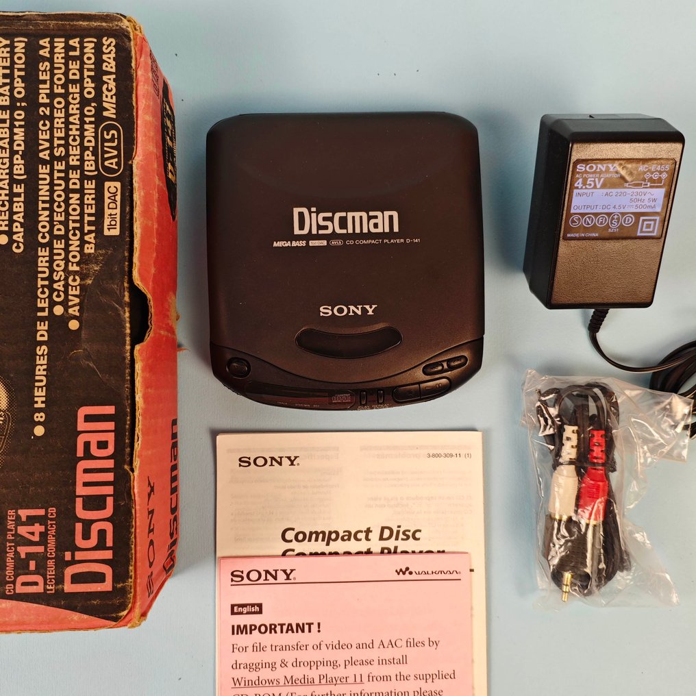 Sony - Discman D-141 CD player #1.0