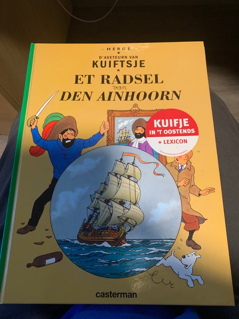 Kuifje - Kuifje in het Oostends - 3 Album - First edition/reprint #1.0