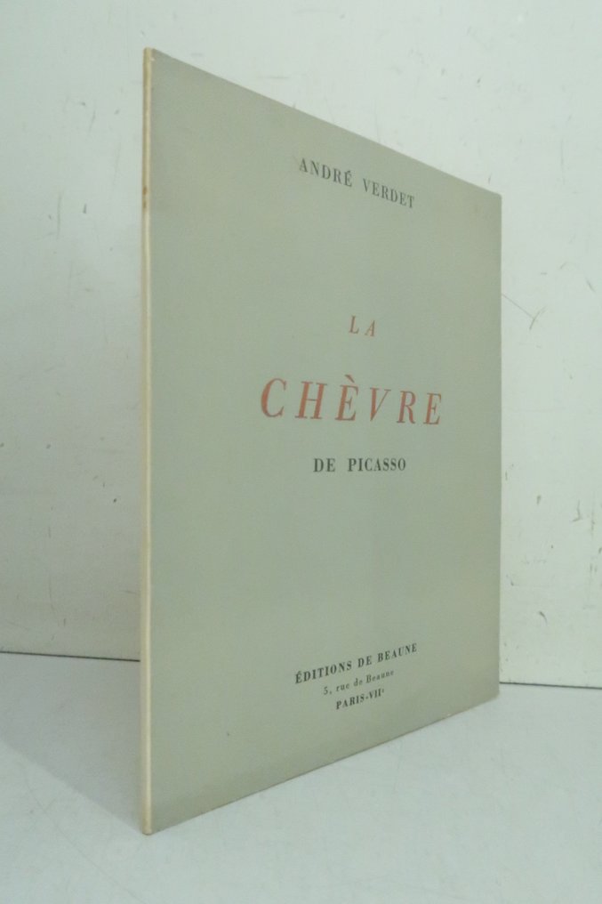 Signé; André Verdet - La Chèvre de Picasso [avec envoi de l'auteur] - 1952 #3.2