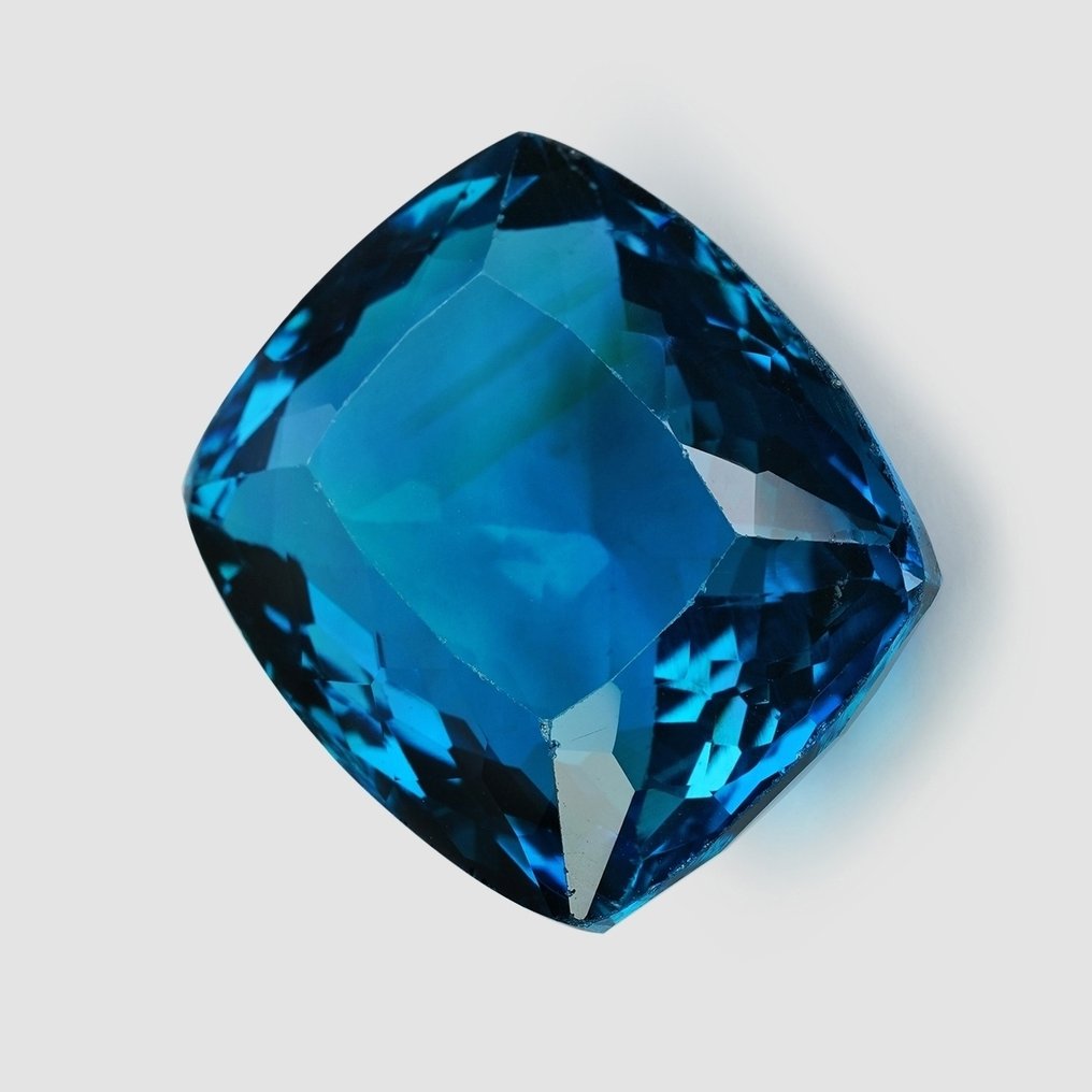 1 pcs  Μπλε Τοπάζιο  - 34.30 ct - Διεθνής Ένωση Έγχρωμων Πολύτιμων Λίθων (ICA GemLab) #3.2