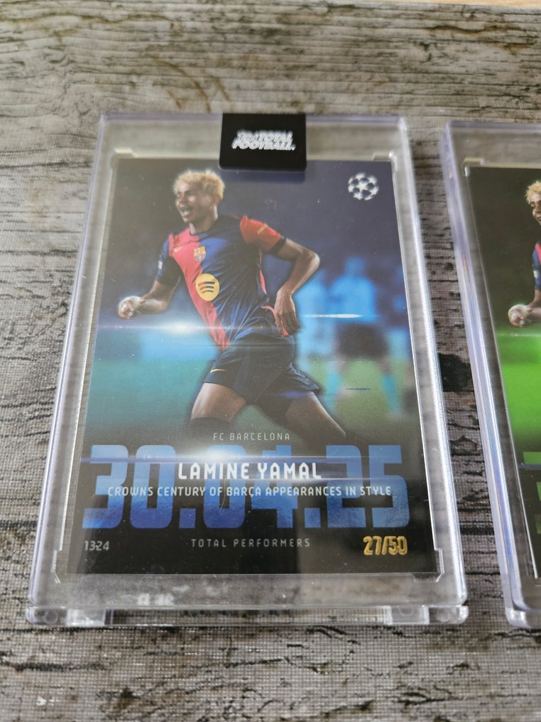 Topps Lamine Yamal 序號卡, 限量版 - 3 Card - 全新 (M) #1.0