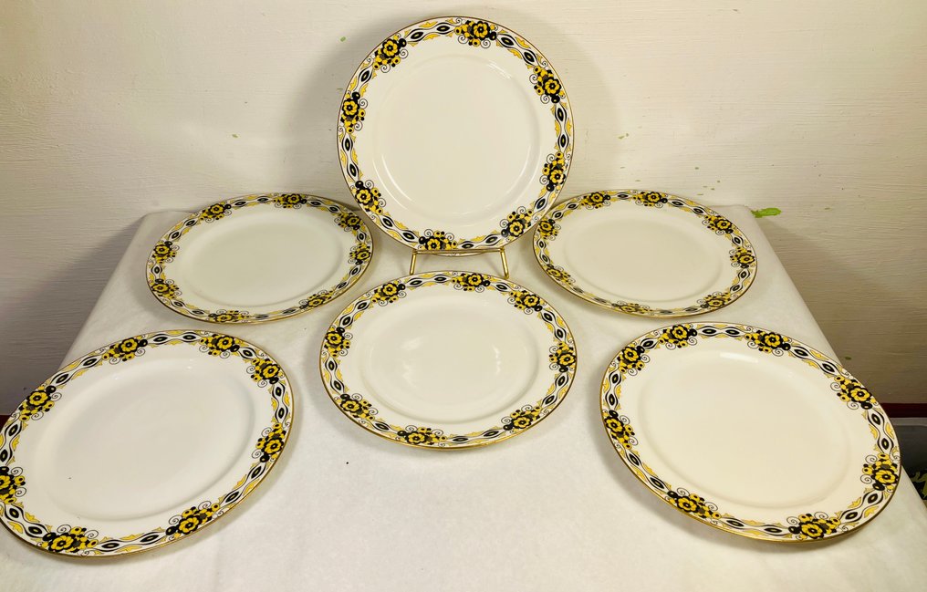 Charol & Poirier - 餐桌用具 (6) - 瓷 - 装饰艺术 #1.0