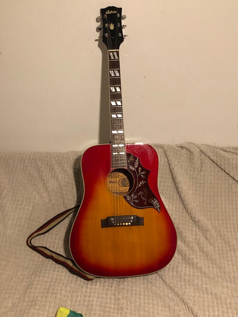 Antoria - Folk 684.6 -  - Akusztikus gitár - Ismeretlen - 1970  (Nincs minimálár) #1.0