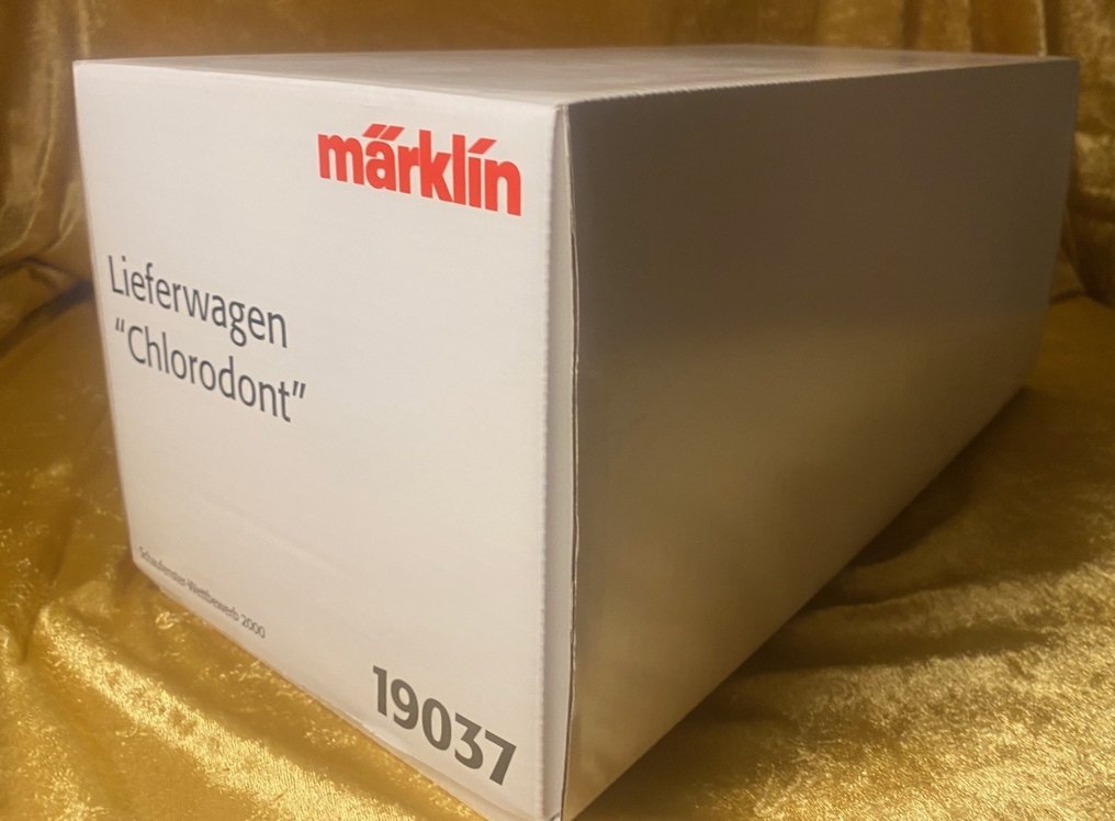 Märklin - Giocattolo di latta - Limited Edition Märklin Chlorodont Lleferwagen, 19037, Boxed - 2000-2010 #1.0