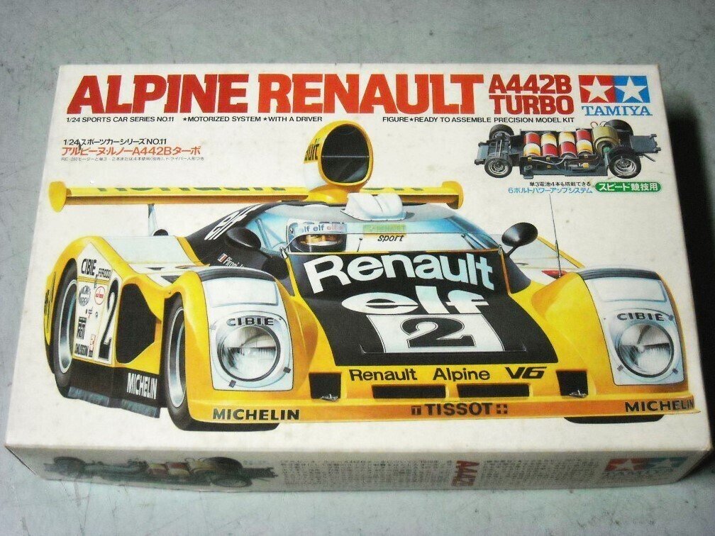 Tamiya 1:24 - Σπορ αυτοκίνητο μοντελισμού - Alpine Renault A442B Turbo #1.0