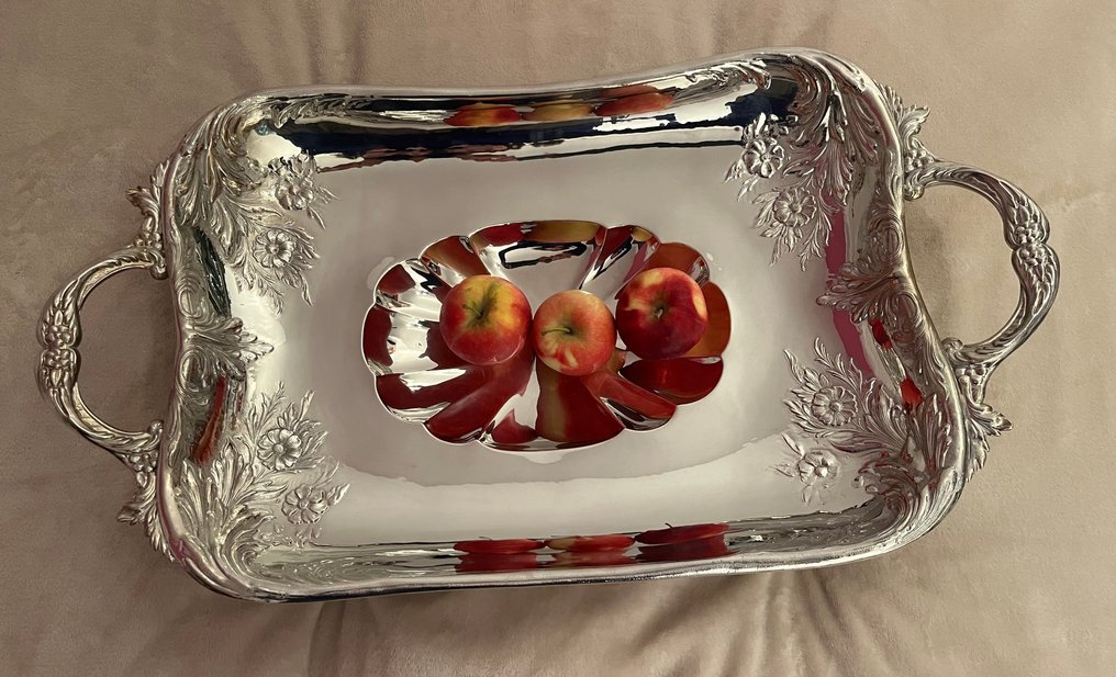 中央裝飾品 - .925 銀 - 3.5公斤银托盘 #1.0