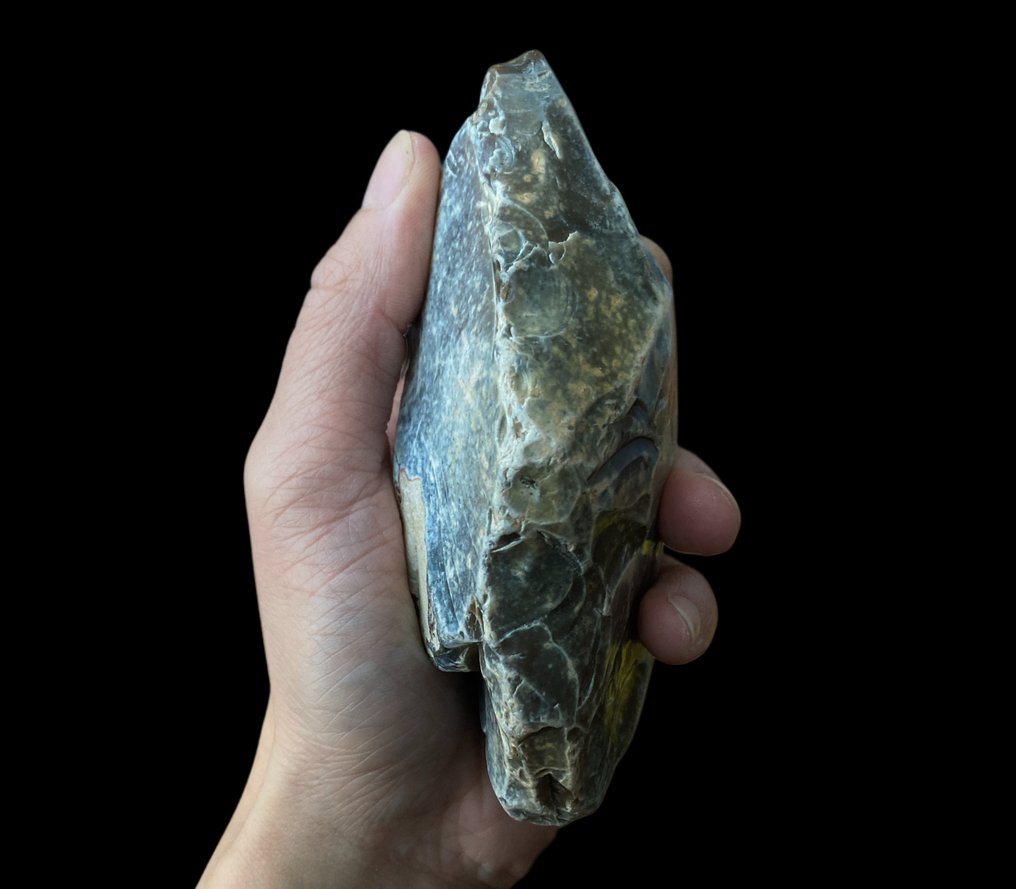 Paleolitico Pietra Focaia Hand axe - 12 cm  (Senza prezzo di riserva) #3.2