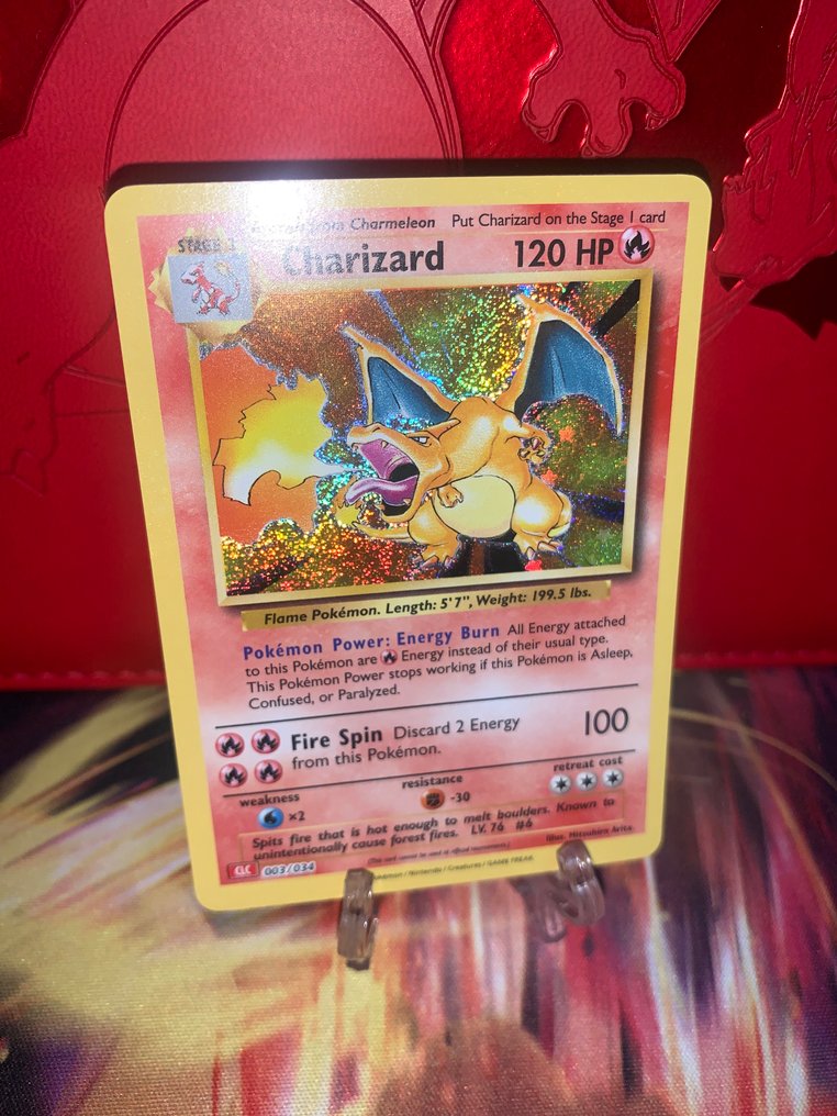 Pokémon - 1 Card - Charizard #003 Holo - Various sets #2.1