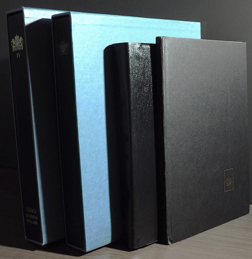 荷兰海外领土和印度尼西亚  - 大量收藏，涵盖各种相册和库存簿，其中包括许多未使用的邮票（178张照片）。 #1.0