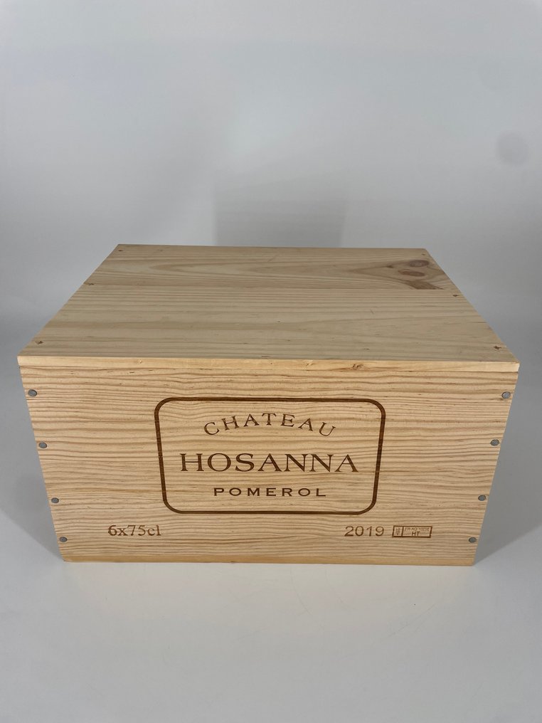 2019 Chateau Hosanna - Bordeaux, Pomerol - 6 Bottles (0.75L) #1.0