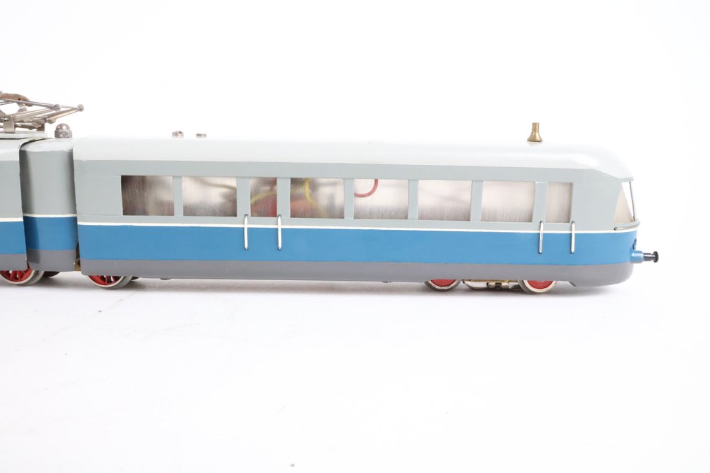 Merk niet bekend H0轨 - 火车单元 (1) - 三部分的黄铜快速电车 #3.2