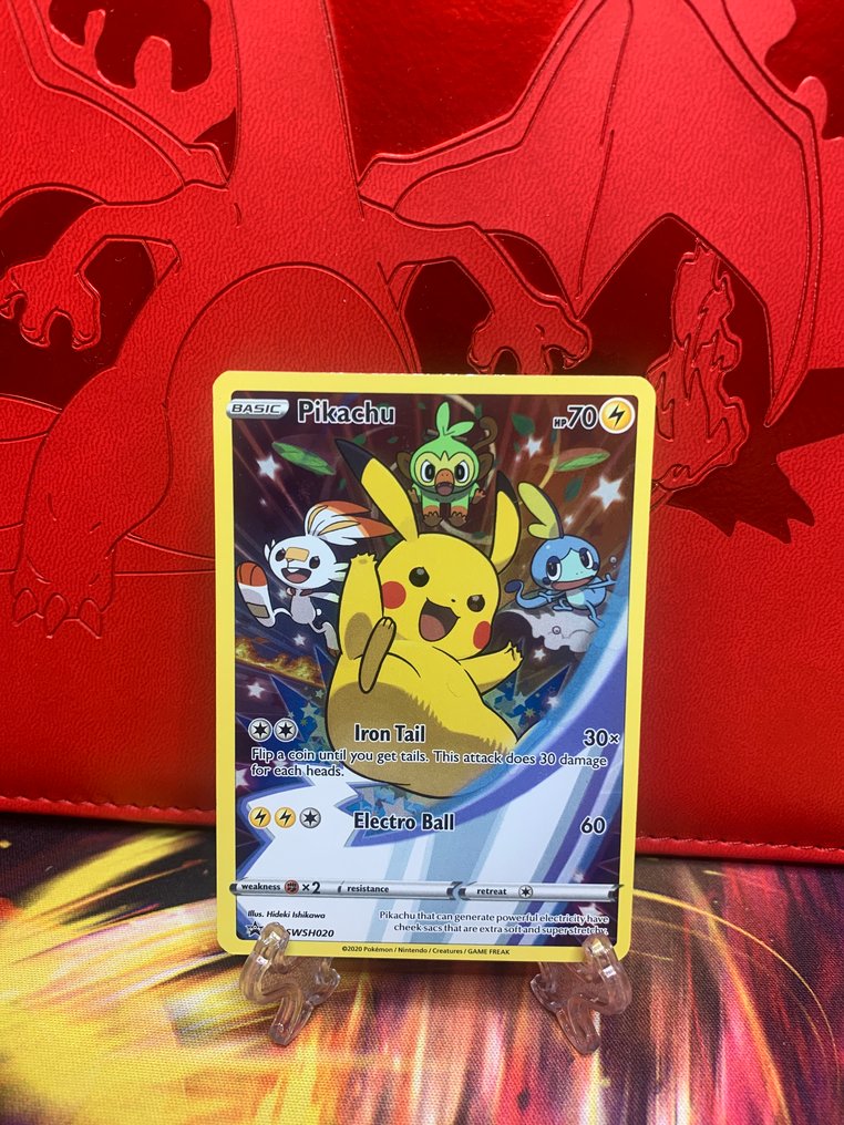 Pokémon - 1 Card - Pikachu #020 Προωθητική κάρτα - Sword & Shield #1.0