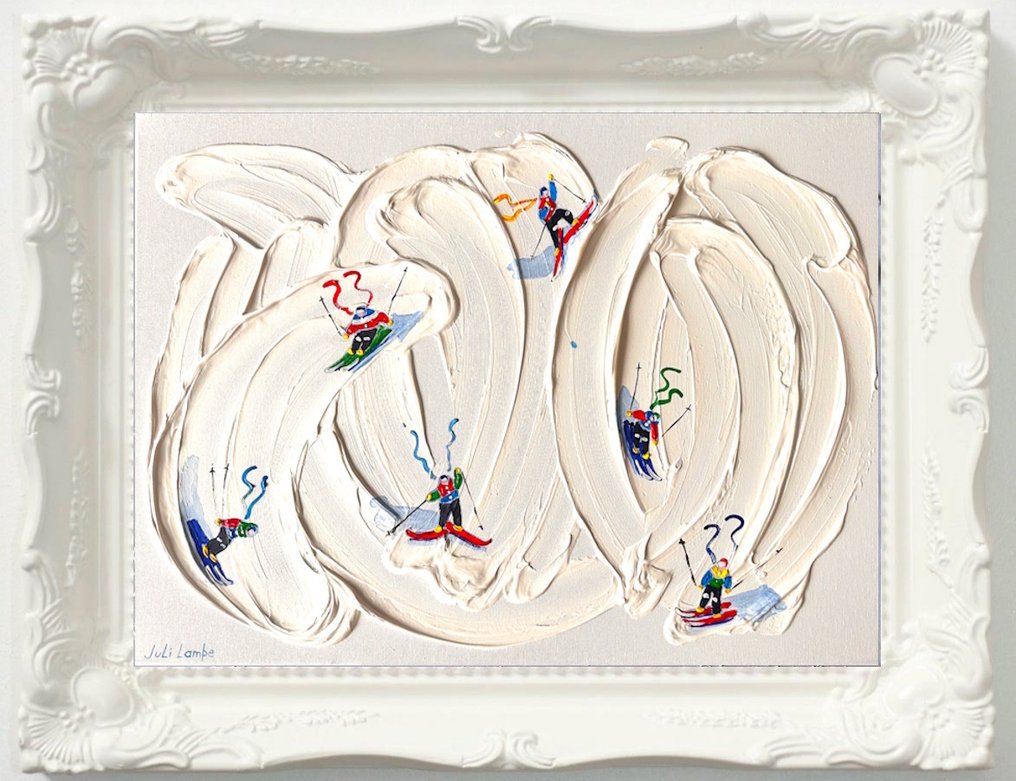 Juli Lampe - Cross-country skiing on the summit of Mont Blanc. #4.3