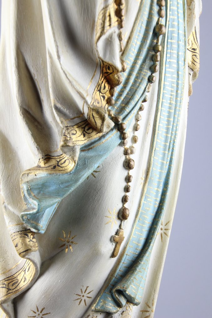 Statue, ND de Lourdes - 64 cm - Plaster #3.2