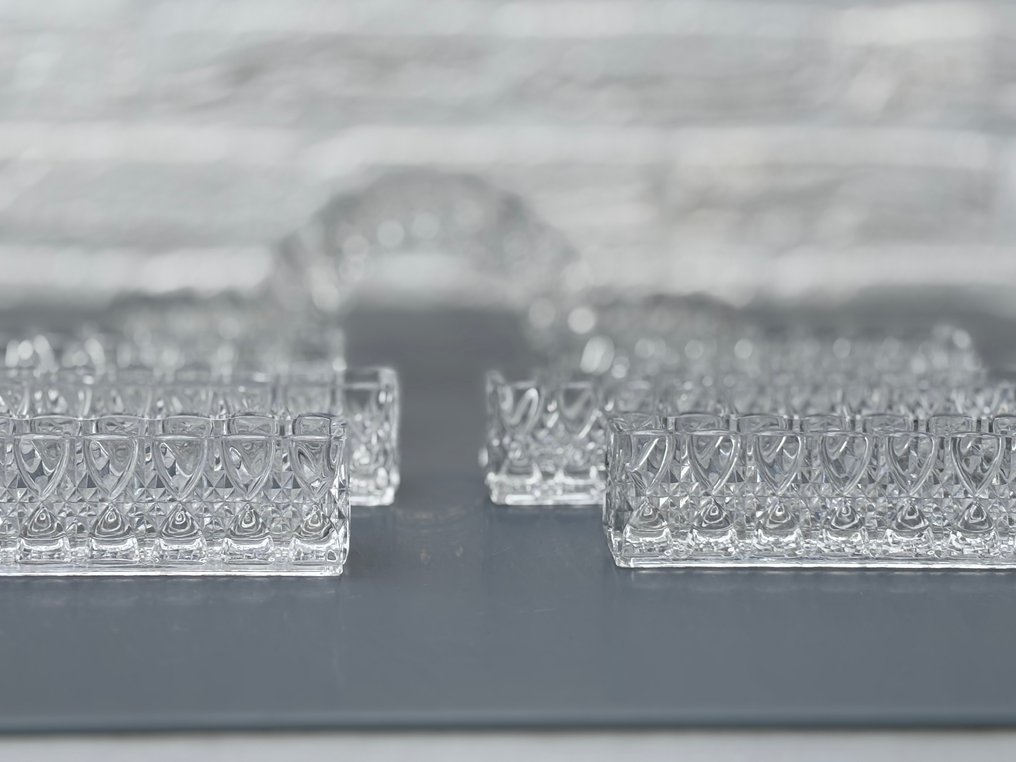 Val Saint Lambert - LUXVAL - Midtpunkt (9) - VALEMBERT  - Krystall - Tafelmiddenstuk 110 år! #1.0