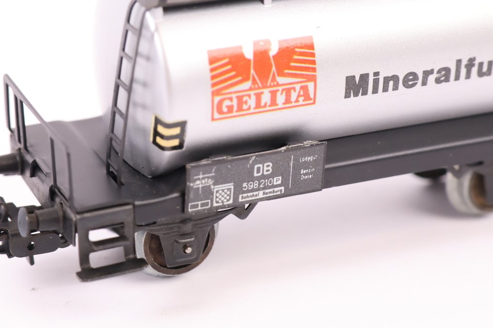 Märklin H0 - 4500 - Modelltog godsvogn (1) - Ketelwagen 'Gelita Mineralfôr' - DB #3.2