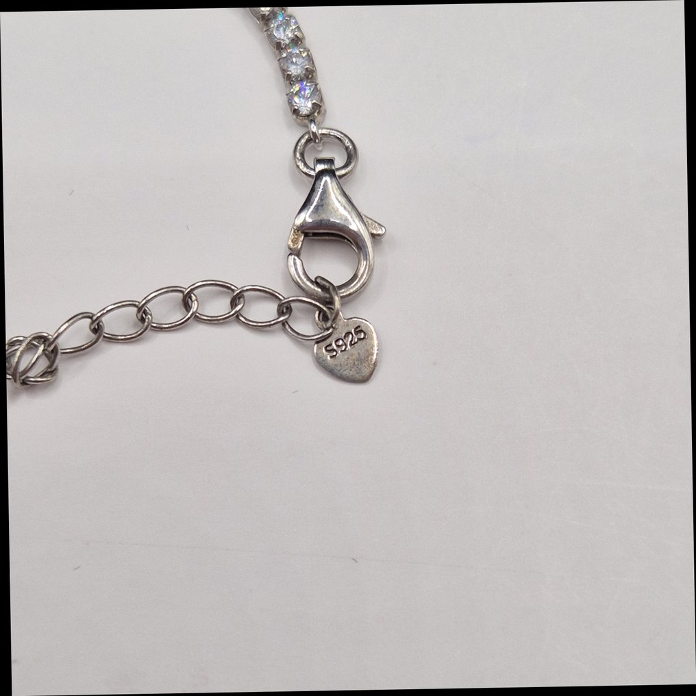 Ei pohjahintaa - Statement-kaulakoru Hopea, Hieno S925 hopeaketju luonnollisilla safiireilla – 16 kiven kuninkaallinen vesiputousmainen malli Safiiri #2.1