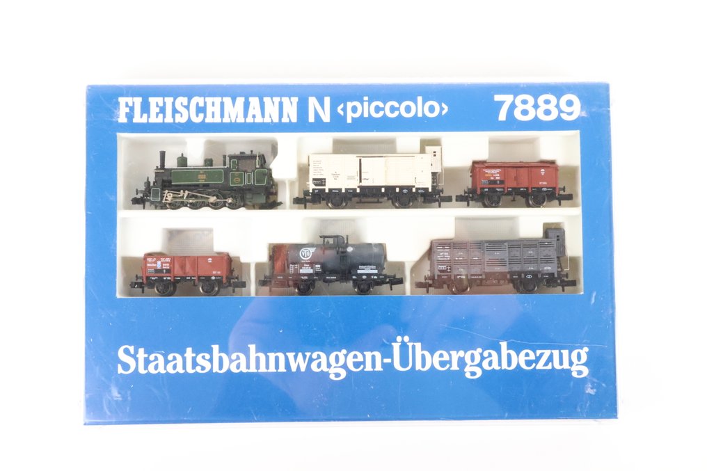 Fleischmann N - 7889 - Conjunto de comboios (1) - Gtl 4/4 com cinco carros, período I - K.Bay.Sts.B #1.0