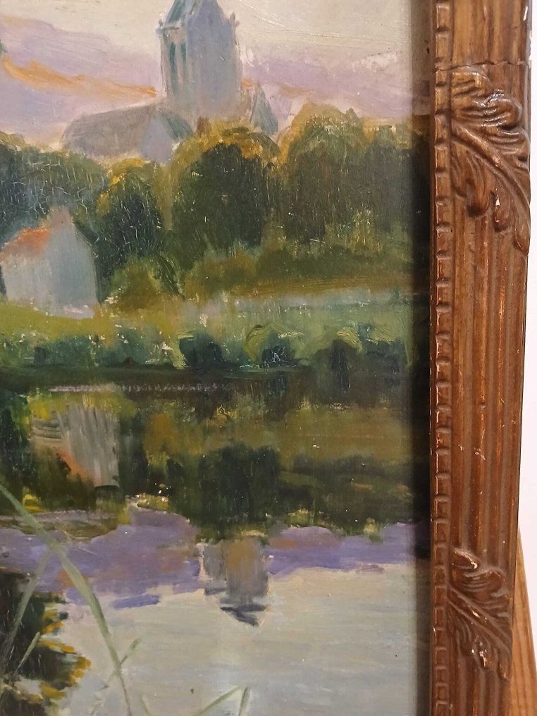 École Impressionniste française (XIX-XX) - Les reflets de l'etang #4.3