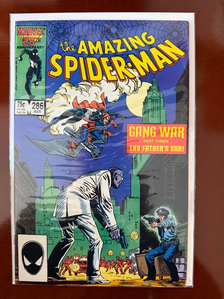 The Amazing Spider-Man #286, #287 Newsstand Edition, #288 Newsstand Edition, 289 - 4 Comic - First edition - 1987 #4.3