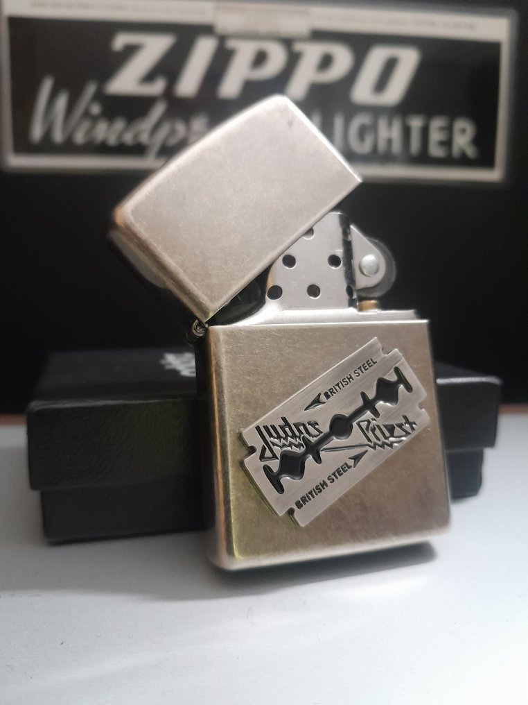 Zippo - 芝宝 - 没有保留价 - 口袋打火机 - 钢 #1.0