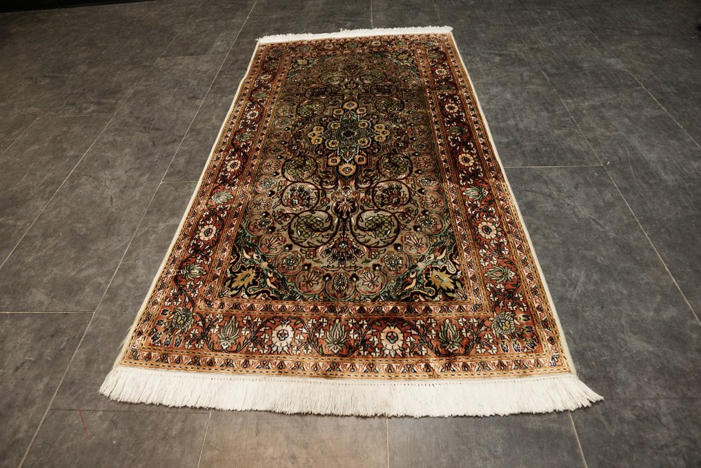 Seta di cachemire - Tappeto - 155 cm - 90 cm #1.0