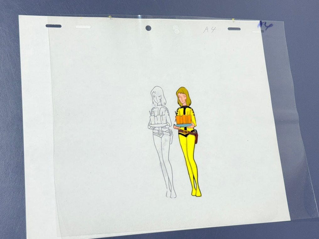 Academy Productions - Original animation cel and drawing of Yuki Mori - Space Battleship Yamato (1974/75) #1.0