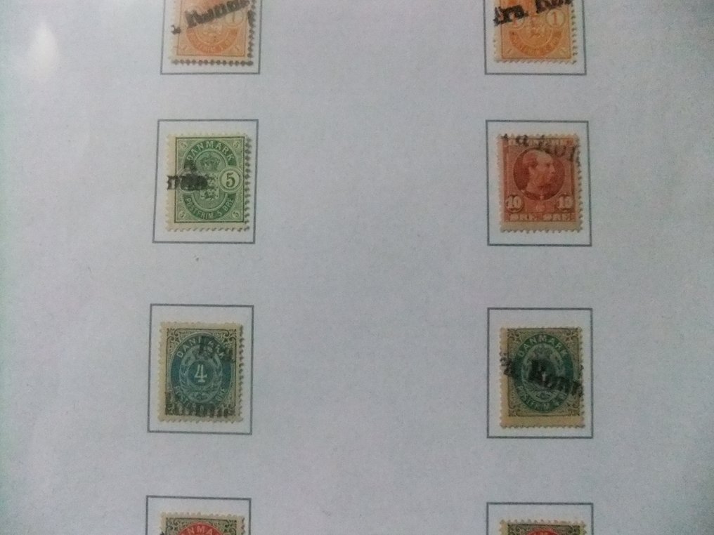 Danemarca  - Schepen - Colecție bună de timbre #4.3