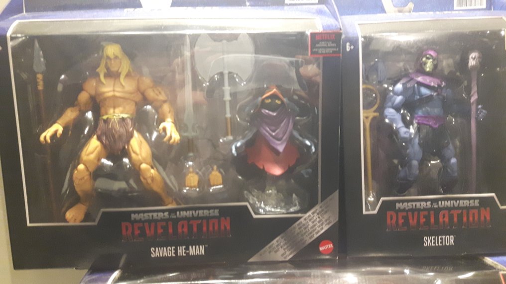 Mattel - Παιχνίδι φιγούρα Masters of the Universe Revelation - Battle Cat, Savage He-Man, Skeletor, Stinkor - 2020+ - ΗΠΑ #1.0