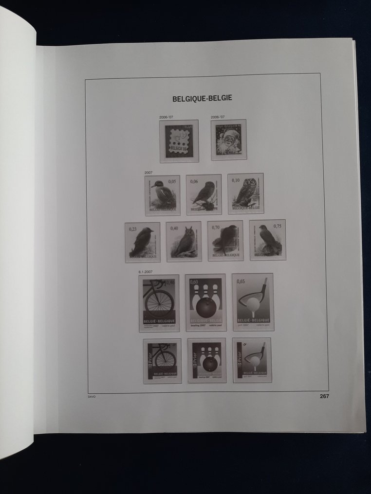 Belgium 2007/2010 - Accessories: Davo Luxe Album Part VII (in perfect condition) #2.1