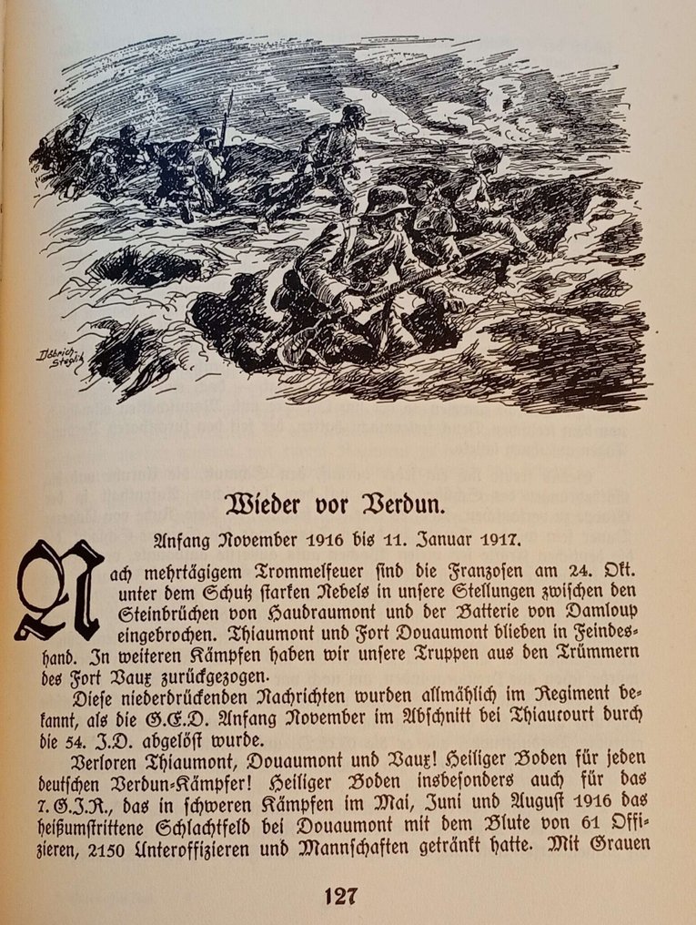 Kries - Das 7. Garde-Infanterie-Regiment im Weltkriege 1914/1918 - Verdun, Somme, Champagne - 1934 #4.3