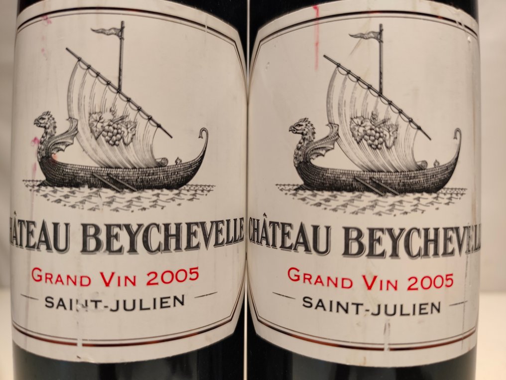 2005 Château Beychevelle - Saint-Julien - 2 Bottles (0.75L) #2.1