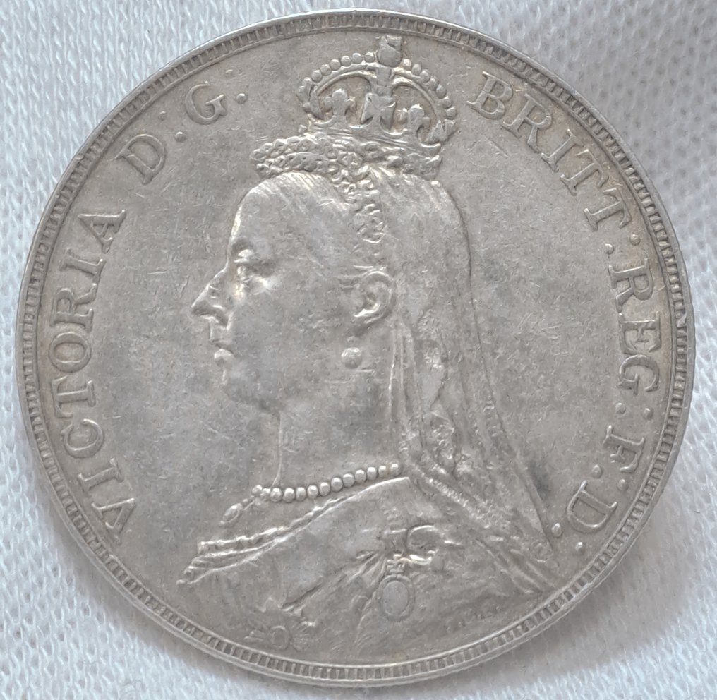 英国. 维多利亚. Crown 1888  (没有保留价) #1.0
