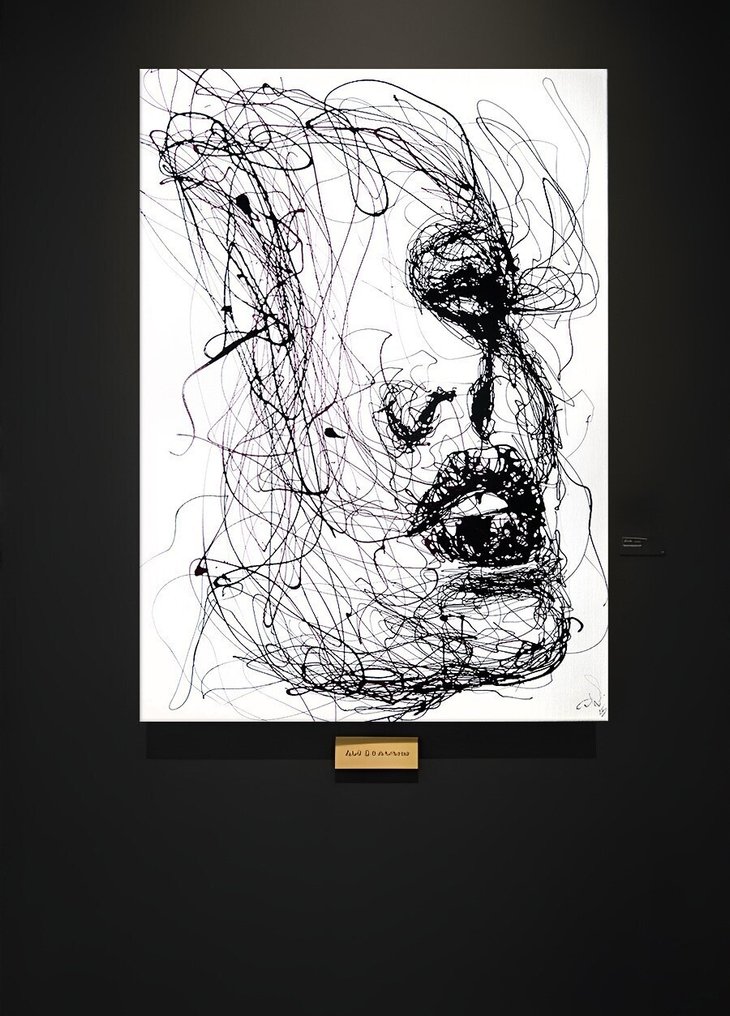 D. Witschkanow - ► "Abstract annihilation of the last hope - Erotic gaze/ Winered" № I #1.0