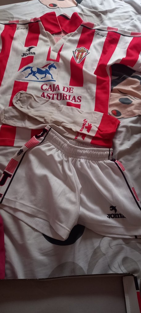Sporting de Gijón - Ισπανική Λίγκα - 1995 - Φανέλα ποδοσφαίρου #2.1