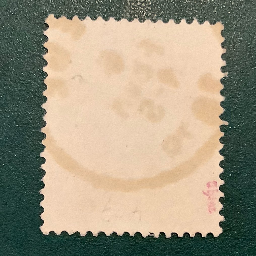 Belgium 1869 - King Leopold II walking around and solid centering. - OBP 37A #1.0