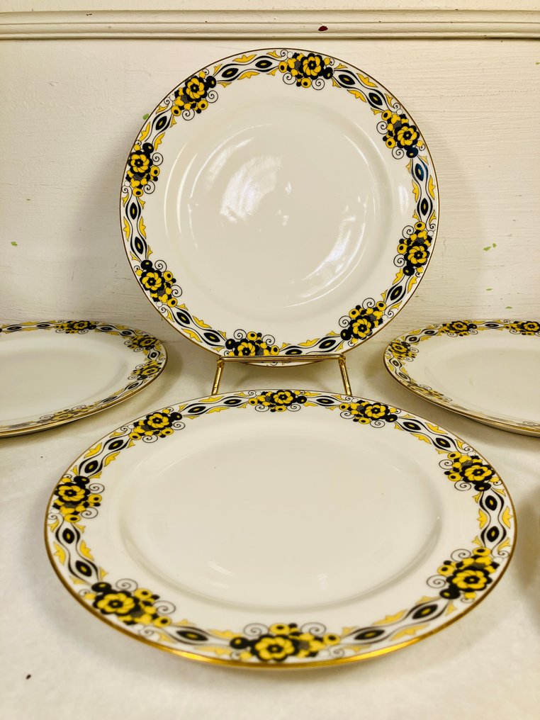 Charol & Poirier - 餐桌用具 (6) - 瓷 - 装饰艺术 #1.0