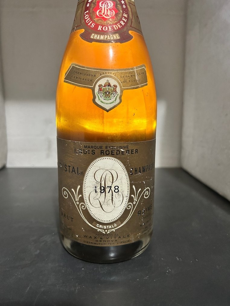 1978 Louis Roederer, Cristal - Σαμπάνια Brut - 1 Î¦Î¹Î¬Î»Î· (0,75L) #1.0