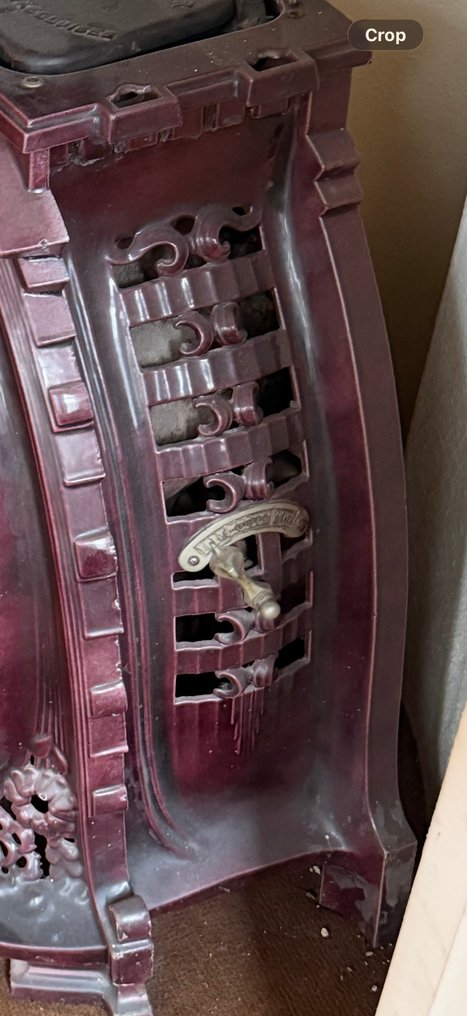 Deville Charleville - Deville Charleville Fűtőberendezés - Öntöttvas - Gietijzeren sierhaard #3.2