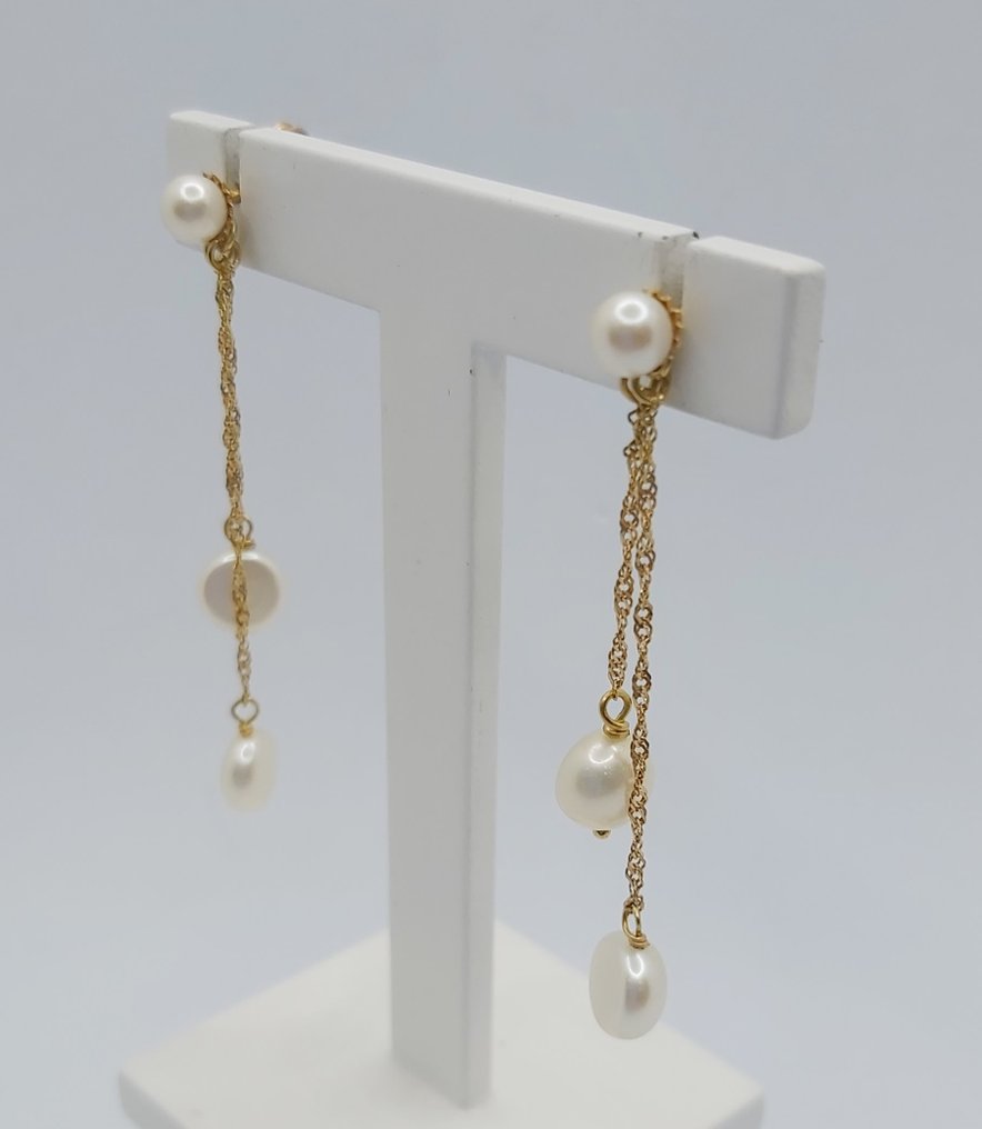 耳环 - 19.2克拉 黄金 #4.3