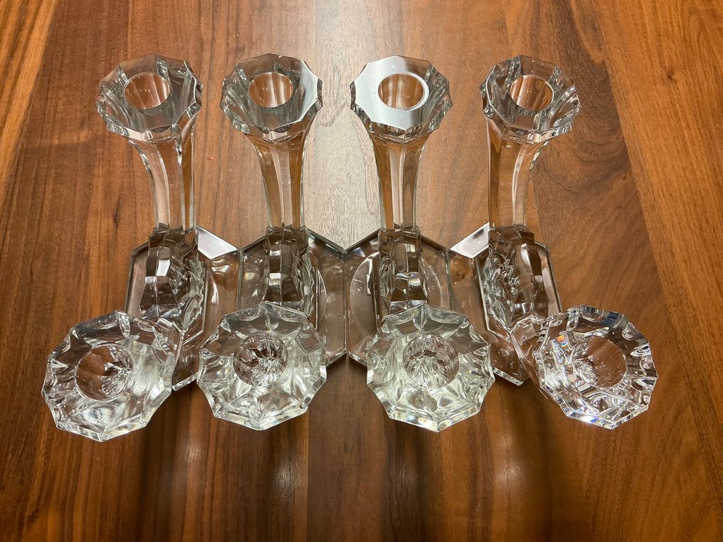 Val Saint Lambert - Κηροπήγιο πολυτελές (4) - Κρύσταλλο - Κηροπήγια με διπλό βραχίονα #3.2