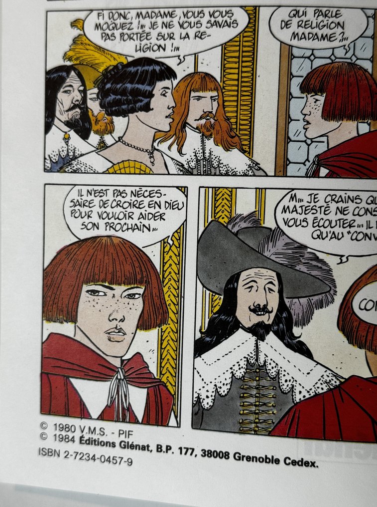 Juillard - Masquerouge T3 + dédicace - C - 1 Album - Retipărire - 1987 #4.3