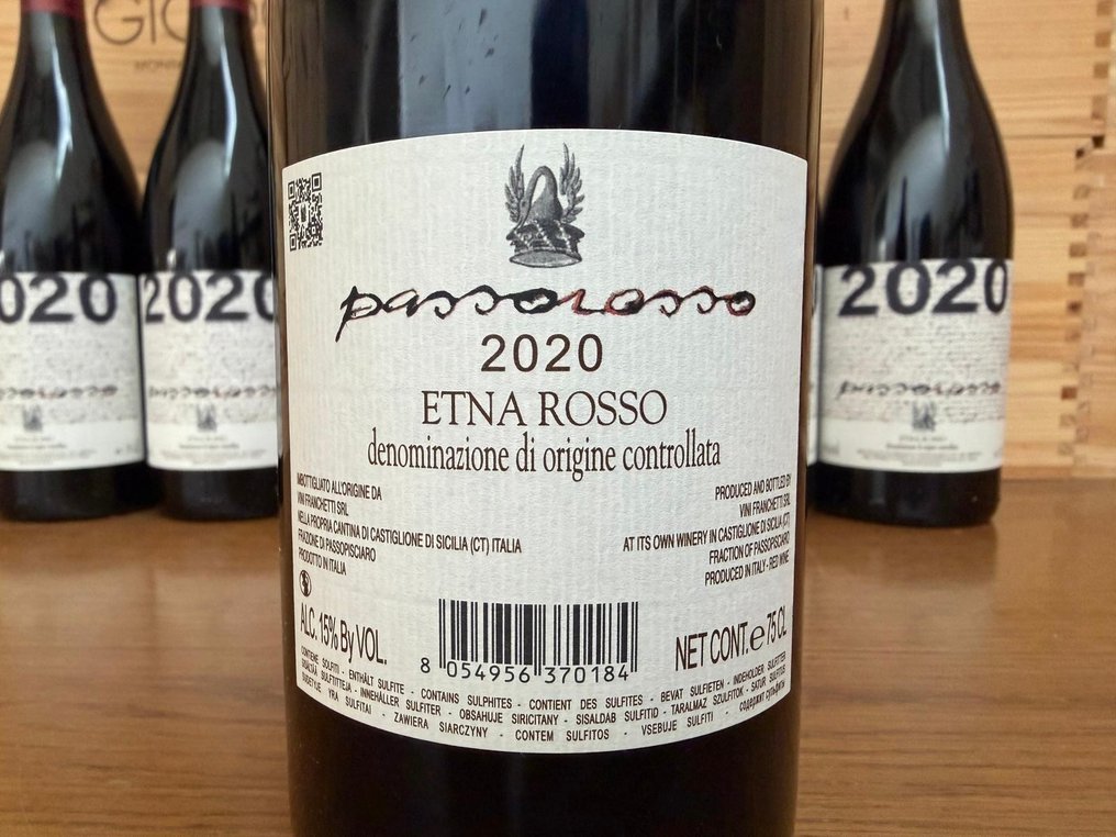 2020 Passopisciaro Etna Rosso "Passorosso" - Sicily DOC - 6 Bottles (0.75L) #2.1
