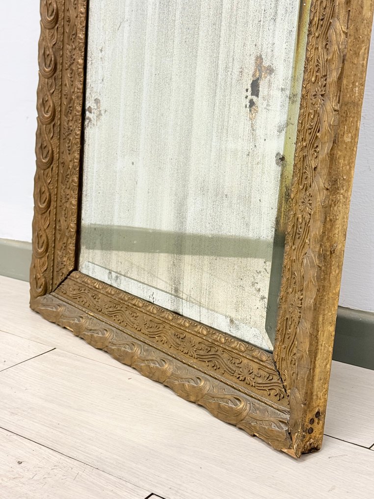 Καθρέφτης - Ξύλο - Αρχαίος ιταλικός καθρέφτης #3.2