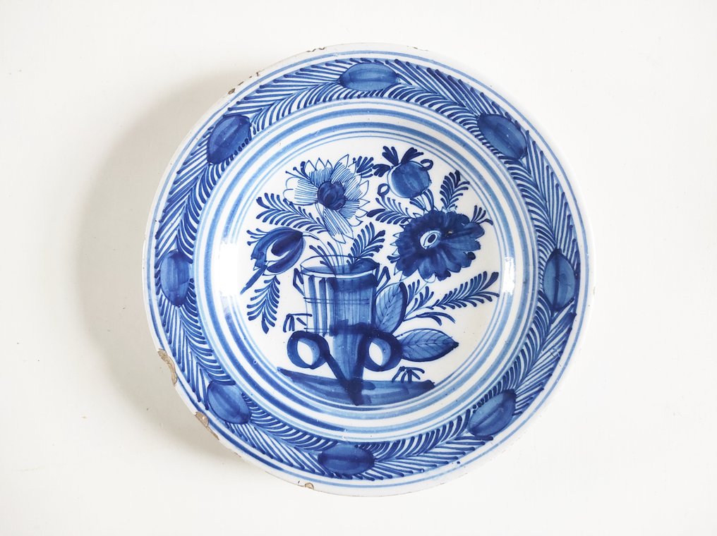 Delft - 盘子 - 代夫特陶器 #1.0